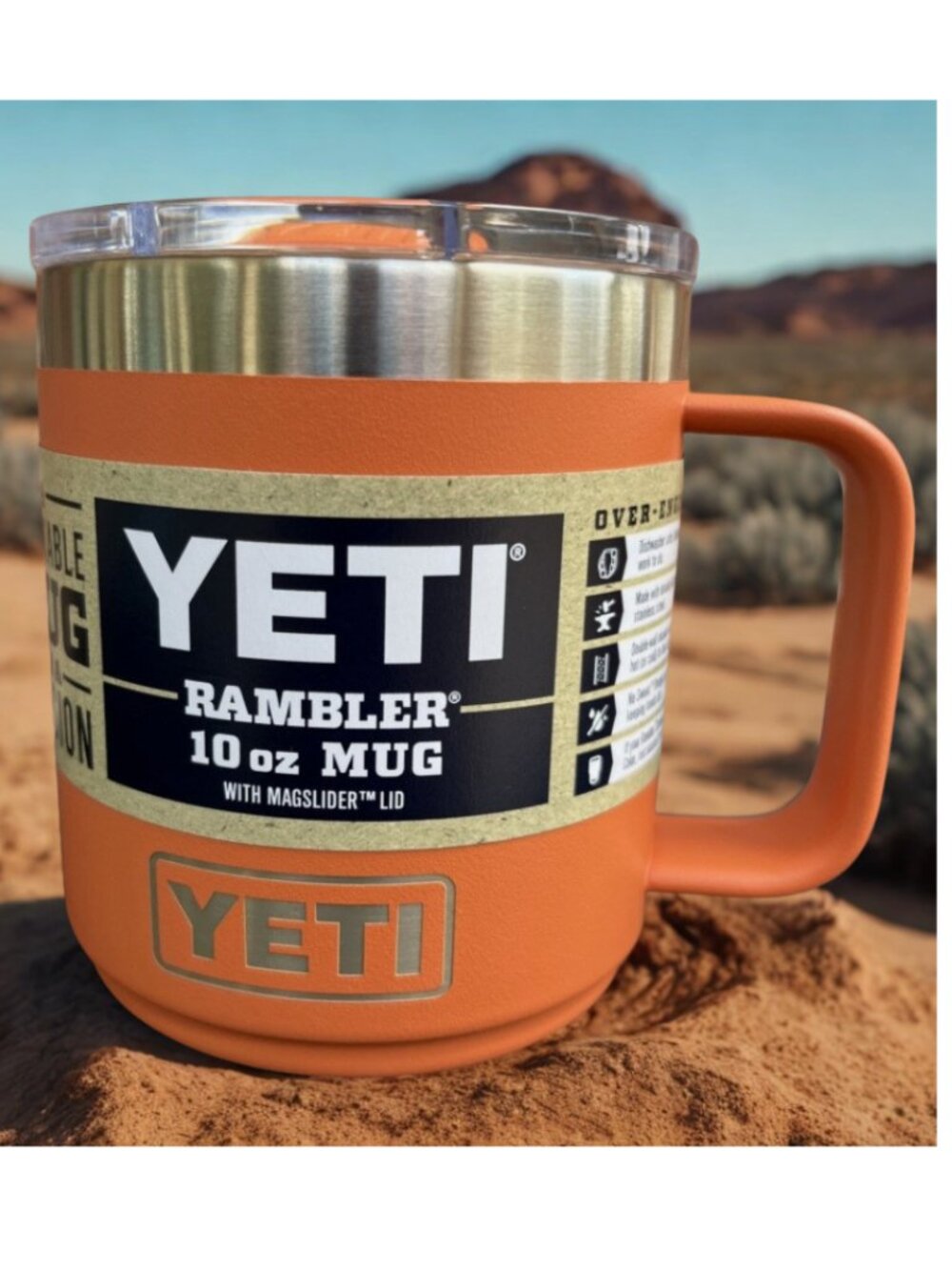 Yeti Rambler Limited Edition 10oz Mug • Desert Clay